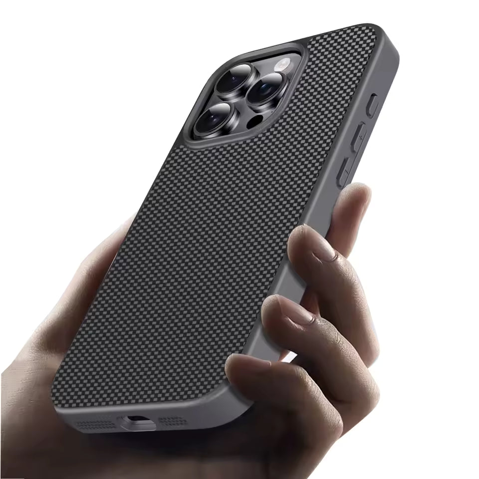 iPhone Shockproof Carbon Fibre Case