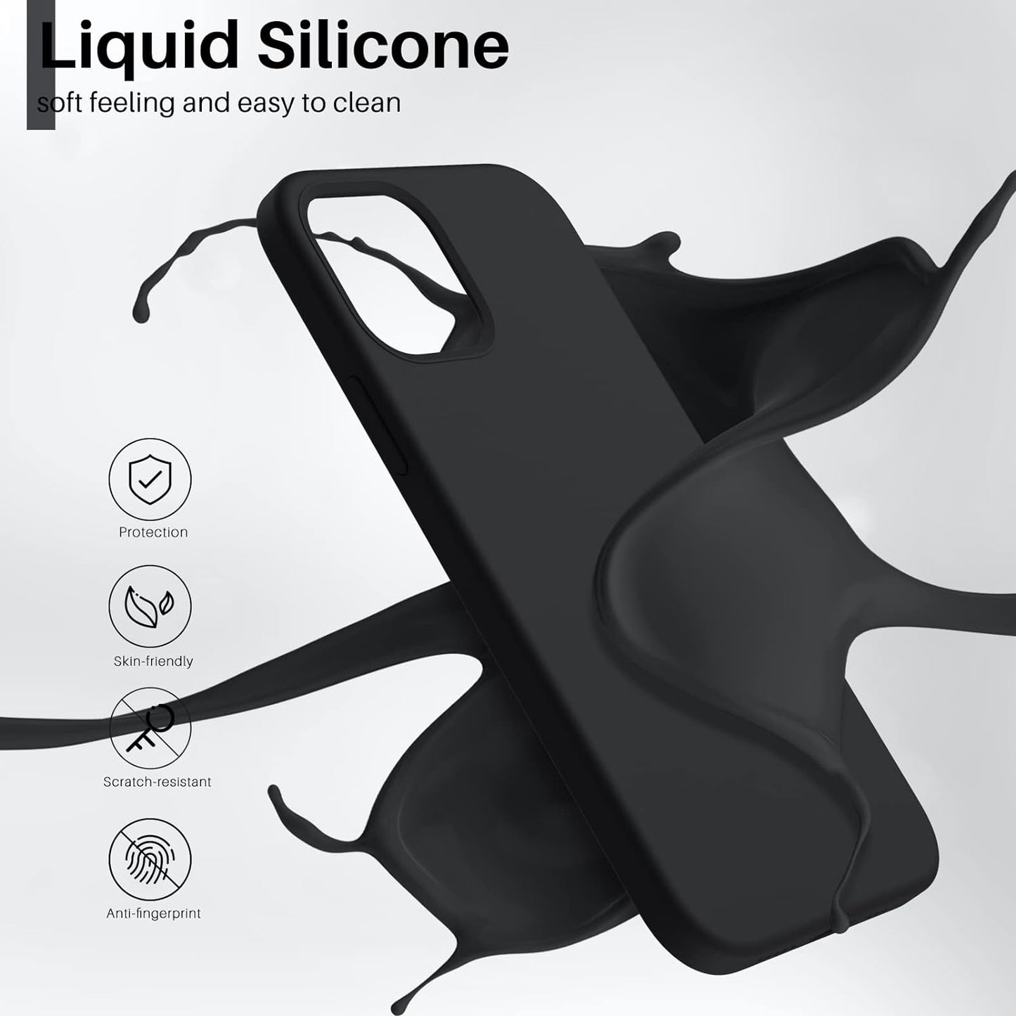 Liquid Silicone Bumper Case