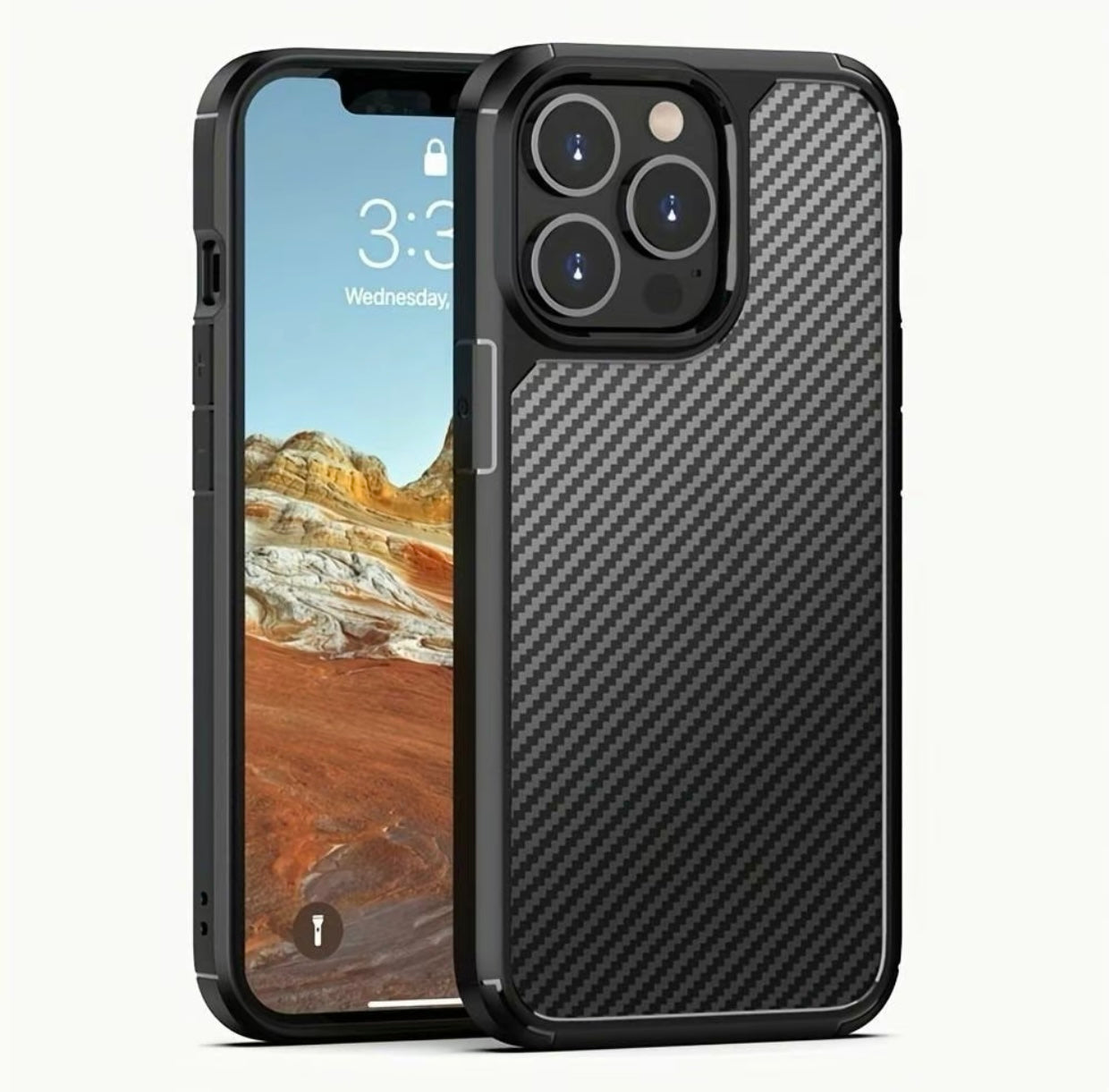 Ultra Hybrid Designed Solid TPU Matte Case - Black