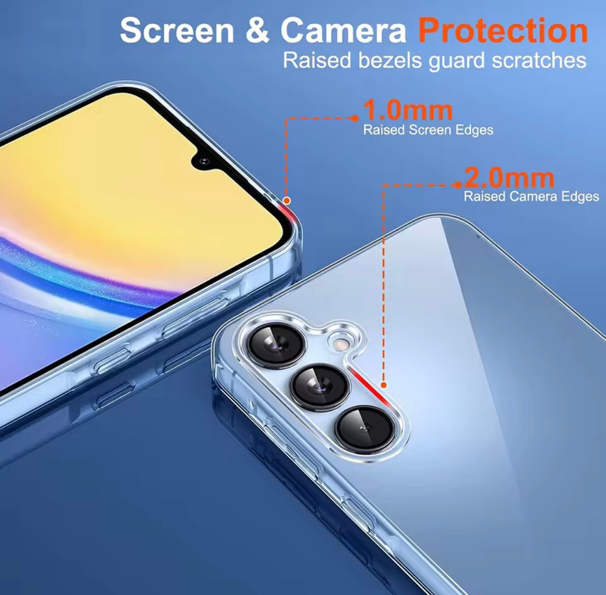 Samsung Clear Silicone Thin Case Case