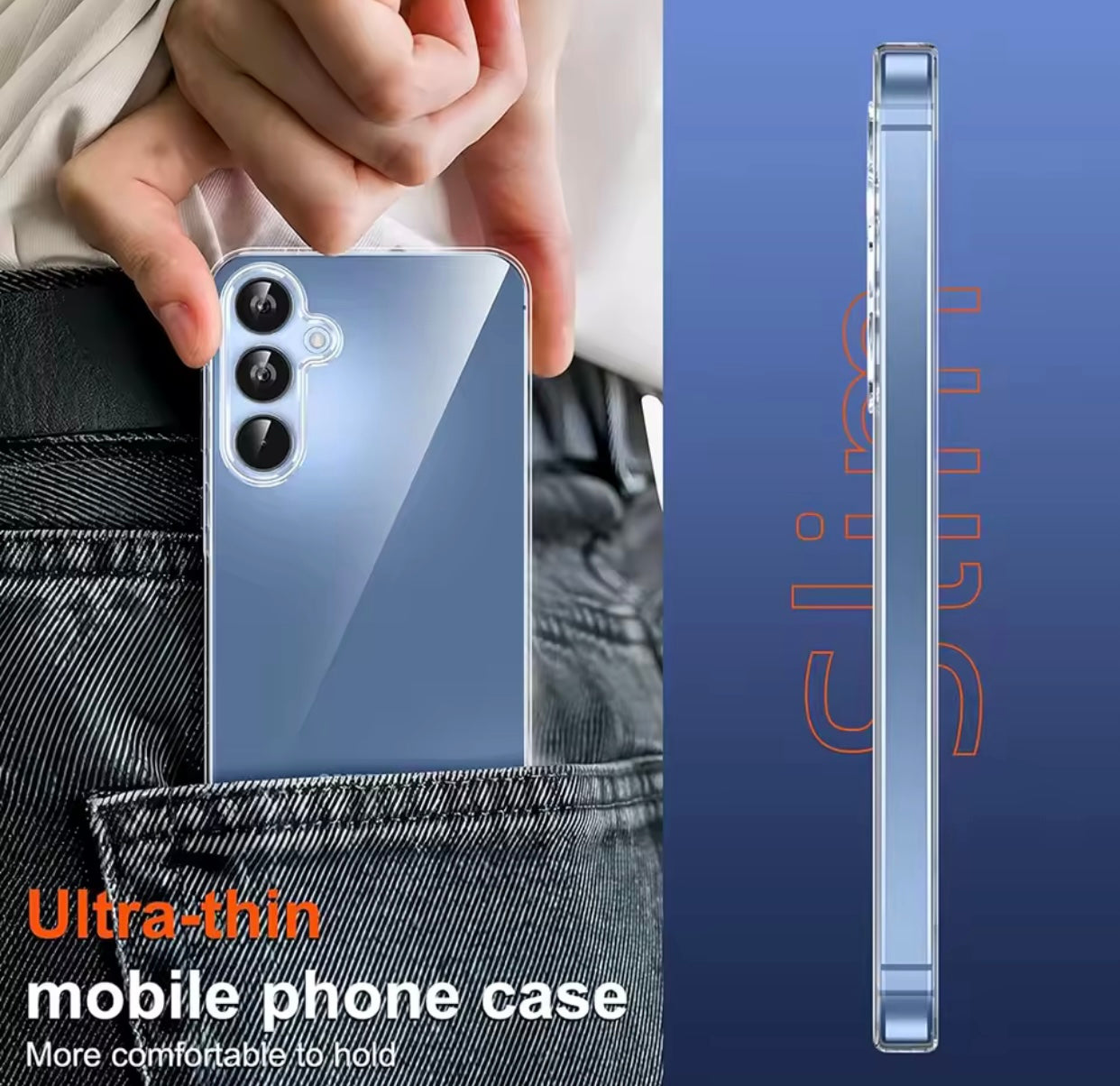 Samsung Clear Silicone Thin Case Case