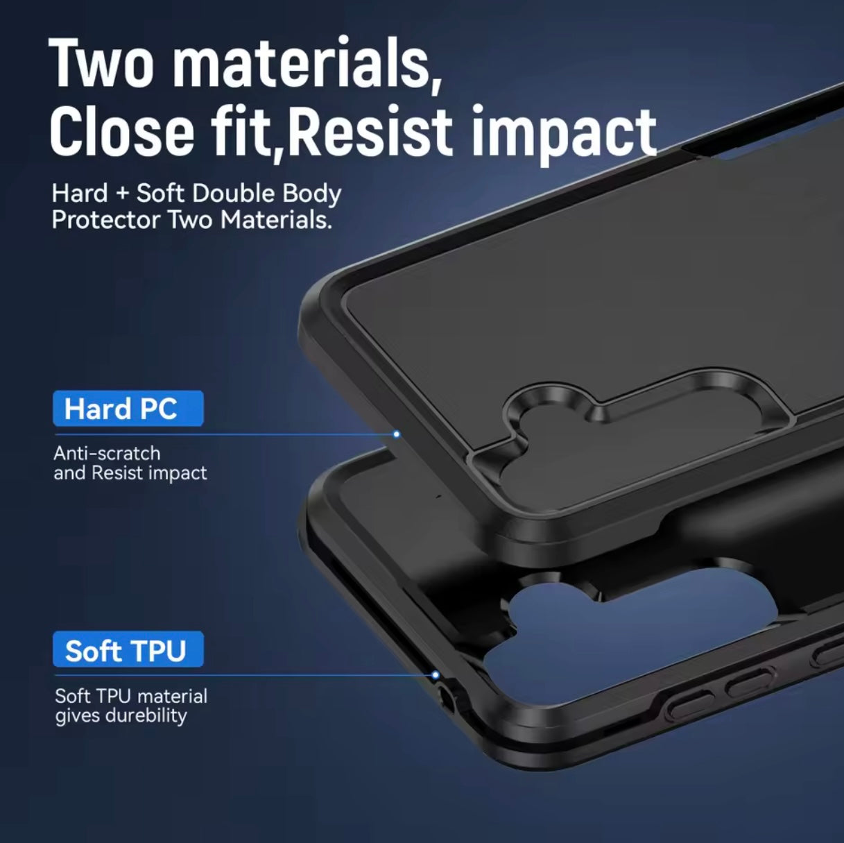 Samsung Heavy Duty Shock Absorption Full Body Case - Red