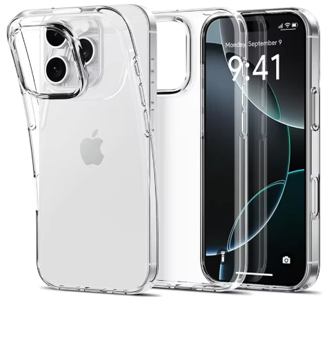 Pack Of 2 iPhone Clear Silicone Thin Case Shockproof Bumper Case