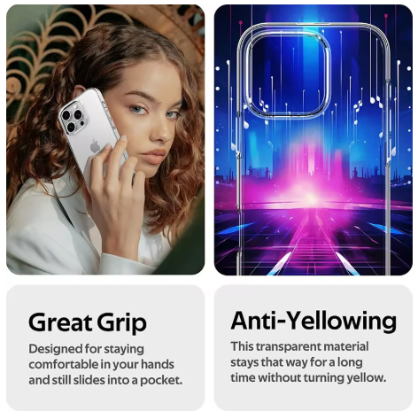 Pack Of 2 iPhone Clear Silicone Thin Case Shockproof Bumper Case