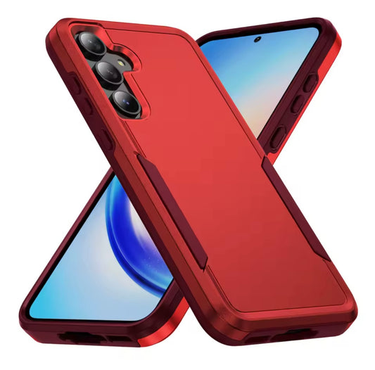 Samsung Heavy Duty Shock Absorption Full Body Case - Red