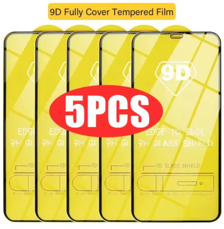 9D Protective Tempered Glass For iPhone